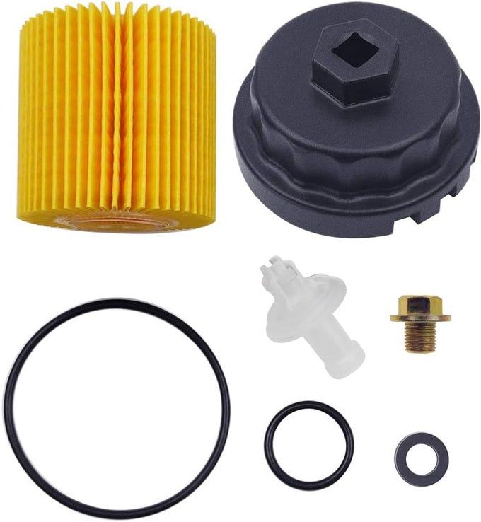 iBetter Oil Filter Kit with Wrench and Drain Plug