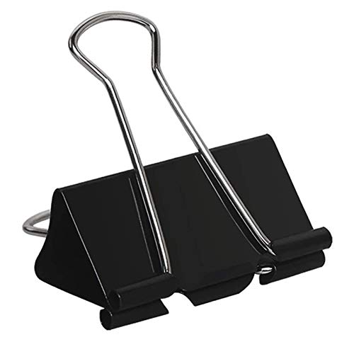 COLOGO Extra Large Binder Clips 2 Inch (48 Pack), Big Paper Clamps for Office and Home Supplies, Black - Image 1