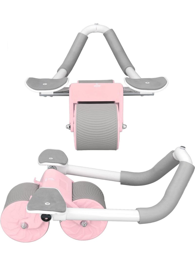 DubaiGallery Ab Abdominal Roller Wheel With Elbow Support Core Strength Training For Abs Workout Exercise Wheels For Home Gym, Fitness Equipment For Core Workout With Knee Pad Accessories - Image 3