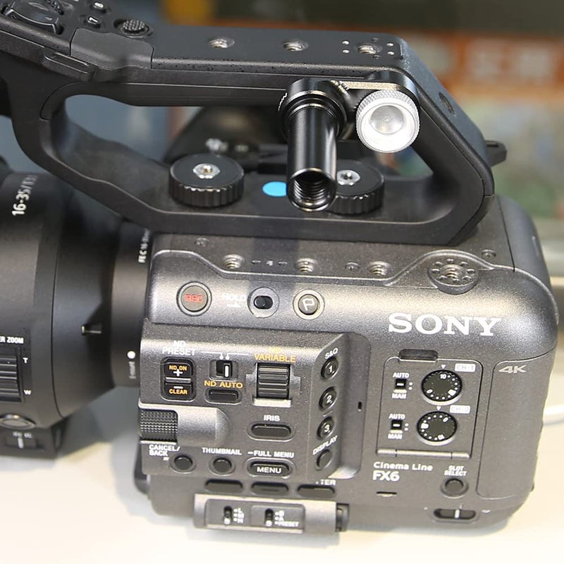 NICEYRIG Extension Part with 15mm Rod Mount for Sony FX6 FS5-456 - Image 4