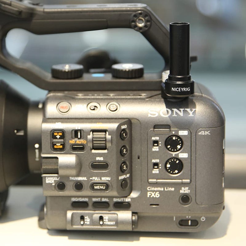 NICEYRIG Extension Part with 15mm Rod Mount for Sony FX6 FS5-456 - Image 5