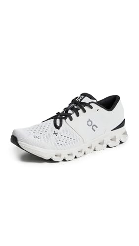 On Women's Cloud X 4 Sneakers, Ivory/Black, 6.5 Medium US - Image 1