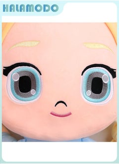 HALAMODO Frozen Presenting the New Fresh - style 31cm Elsa Plush Toy, Extremely Adorable and Soft - A Stand - out Birthday Present, Eye - catching Decor in Bedroom, Living Room, and Desk Areas, Also a Great Office Relaxation Toy  - Image 2