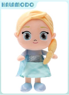 HALAMODO Frozen Presenting the New Fresh - style 31cm Elsa Plush Toy, Extremely Adorable and Soft - A Stand - out Birthday Present, Eye - catching Decor in Bedroom, Living Room, and Desk Areas, Also a Great Office Relaxation Toy  - Image 4