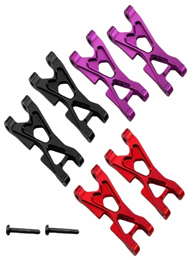 FSDKEDUF Aluminum Rear Suspension Arms for WLtoys 244016, Losi Micro-B & Micro-T – Durable CNC Upgrade Parts RC Car Accessories for Performance & Replacement (Purple) - Image 2