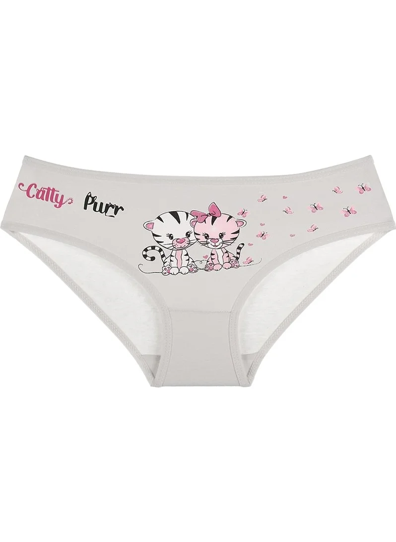 Donella 10 Pcs Color Printed Girl's Panties - 4171UY