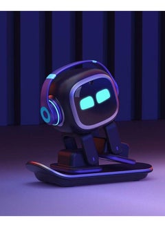 FIPKA EMOPET AI Desk Robot Companion - ChatGPT Enabled with Voice Commands and Dance Function, Pet Interactive Robot with Personality, Comes with Charging Station for Home  - Image 2