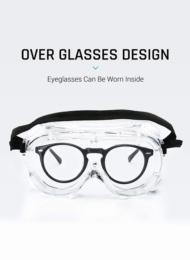 Sweet Life Safety Goggles Medical Goggles Fit Over Eyeglasses Anti-Fog Safety Glasses Clear Lab Goggles chemistry Protective Eyewear - Image 2