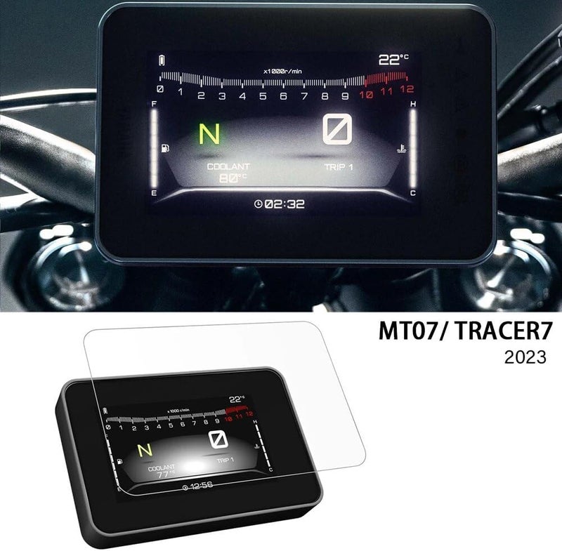 Vuzmode MT07 Motorcycle Dashboard Protection Film - Image 2