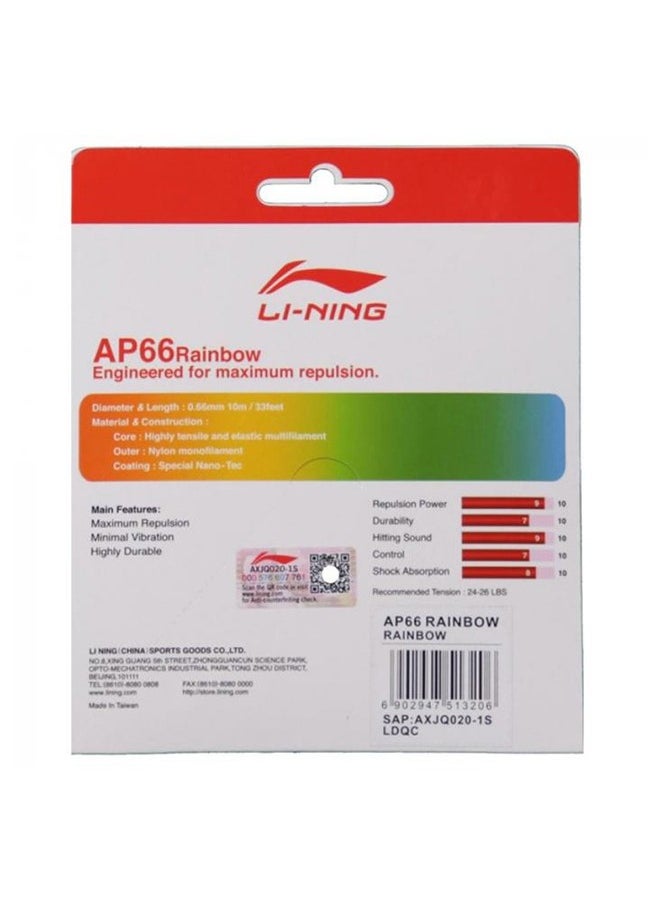 Ap-66 Rainbow Badminton String  Badminton String - Rainbow Badminton String