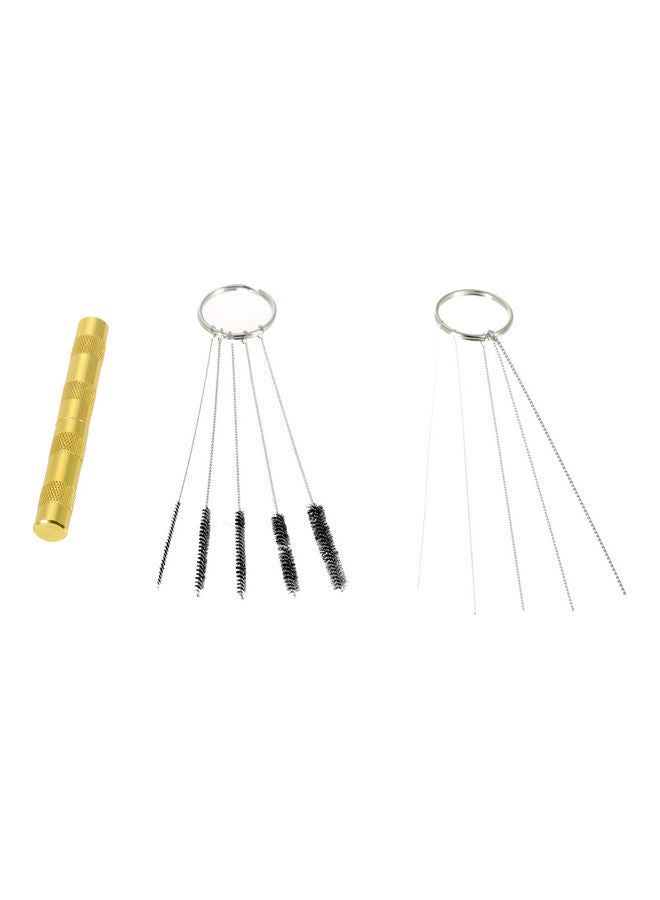 NIBEMINENT 3-Piece Air Brush Cleaning Repair Tool Kit Multicolour 15.50x7x1.1cm - Image 1