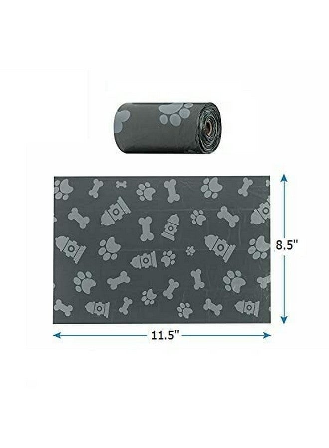 أكياس فضلات الحيوانات الأليفة سميكة للغاية وقوية ومقاومة للتسرب من البلاستيك لالتقاط النفايات وأكياس قمامة قابلة للتحلل البيولوجي 5 لفات في عبوة واحدة أكياس فضلات - متعددة الألوان (75 كيس فضلات) - Image 2