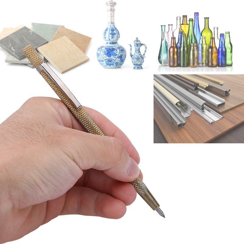 5pcs Anti-slip Diamond Marking Engraving Pen Carbide Tip for Ceramic Glass Metal Wood Scriber - Image 1