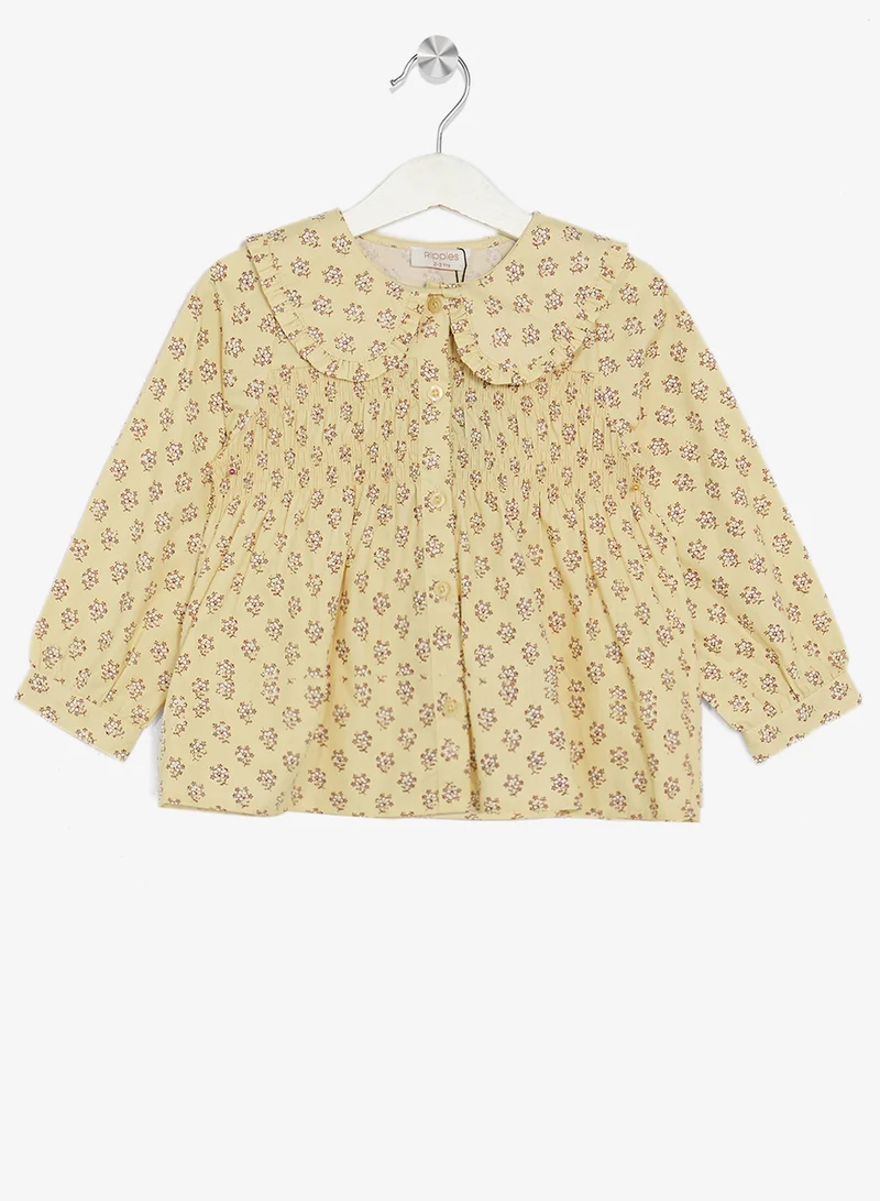 Ripples Girls 2Pcs Sets With All Over Print