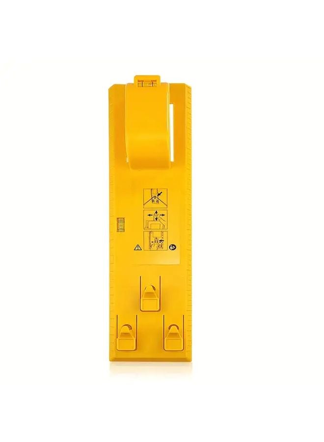 Yellow Picture Frame Alignment Tool Self Aligning Laser Free Level Guide For Straight Lines - Image 1