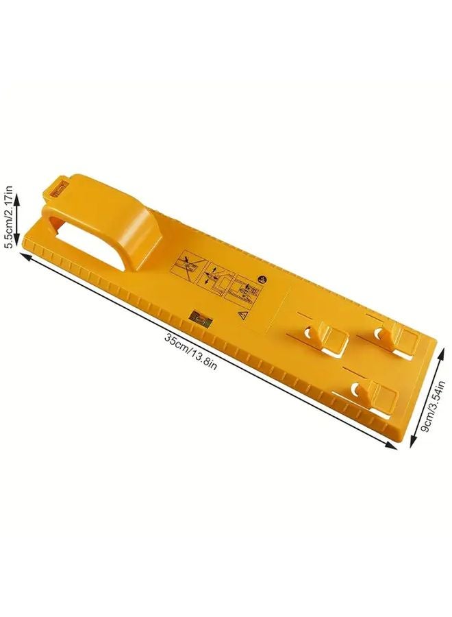 Yellow Picture Frame Alignment Tool Self Aligning Laser Free Level Guide For Straight Lines - Image 3