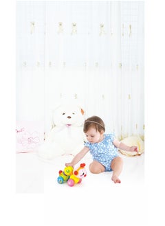 HOLA Hola Happy Wiggle Worm - Interactive Crawling Toy with Lights, Sound, and Push-Along Action, Encourages Motor Skills, Cause-and-Effect Learning, and Sensory Development for Toddlers 12M+  - Image 2