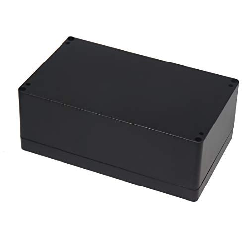 Zulkit Junction Box, Zulkit Project Box IP65 Waterproof Outdoor Box ABS Plastic Electrical Boxes Electronic Enclosure Black 7.9 x 4.7 x 2.95 inch (200 x 120 x 75mm) - Image 3