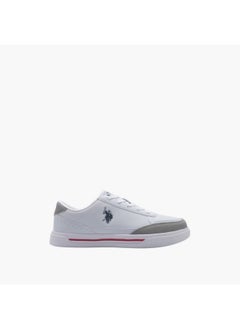 U.S. Polo Assn. Men's Logo Detail Lace-Up Sneakers  - Image 4