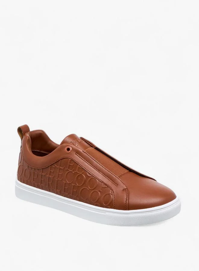 Lee Cooper Men's Embossed Slip-On Loafers