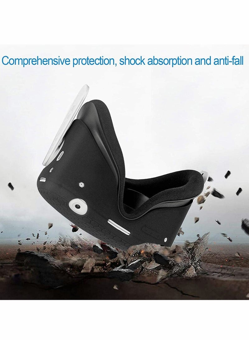 VR Case Front Protector Silicone Anti-Slip Anti-Scratch Anti-Dust Shockproof for Quest 2 - Image 4