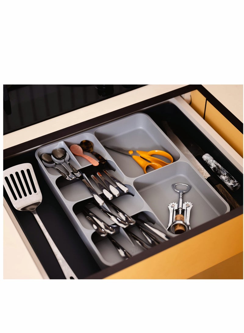 ميكسد درج المطبخ تخزين صينية ، صينية لتخزين أدوات المائدة ، ملاعق ، أواني الطبخ ، والأدوات الصغيرة . - Image 2