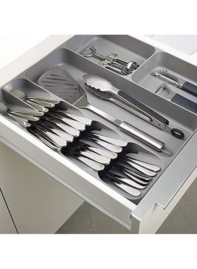 ميكسد درج المطبخ تخزين صينية ، صينية لتخزين أدوات المائدة ، ملاعق ، أواني الطبخ ، والأدوات الصغيرة . - Image 4