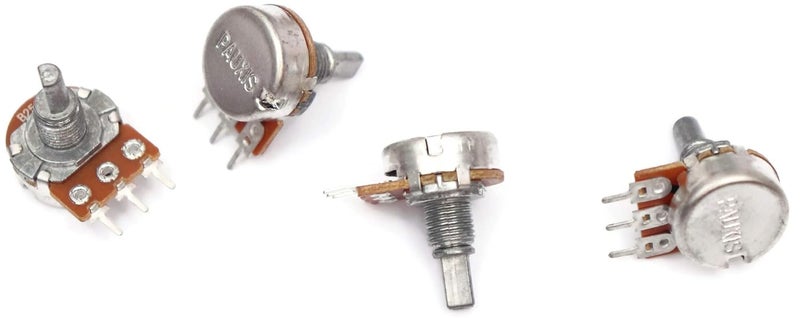 Electronicspices عبوة من 2 250K د-شافت مقاومة متغيرة فردية - Image 2