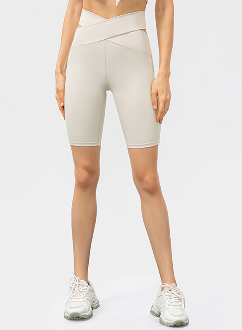 High-Waisted Yoga Shorts