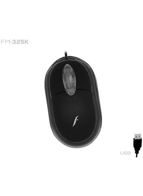 frisby FM-325K Optical USB Black Mouse  - Image 2