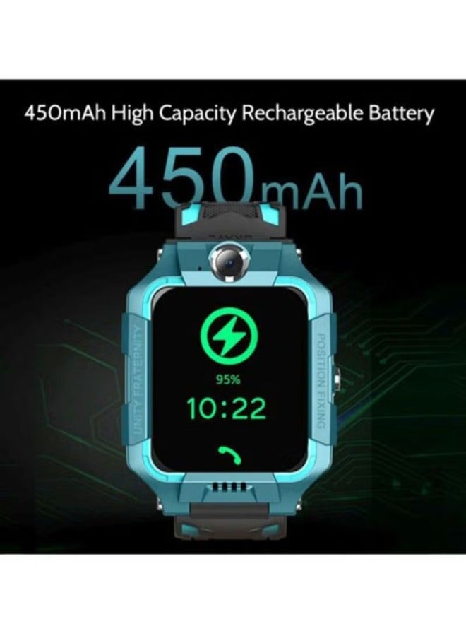 Smart Watch Green/Black - Image 4