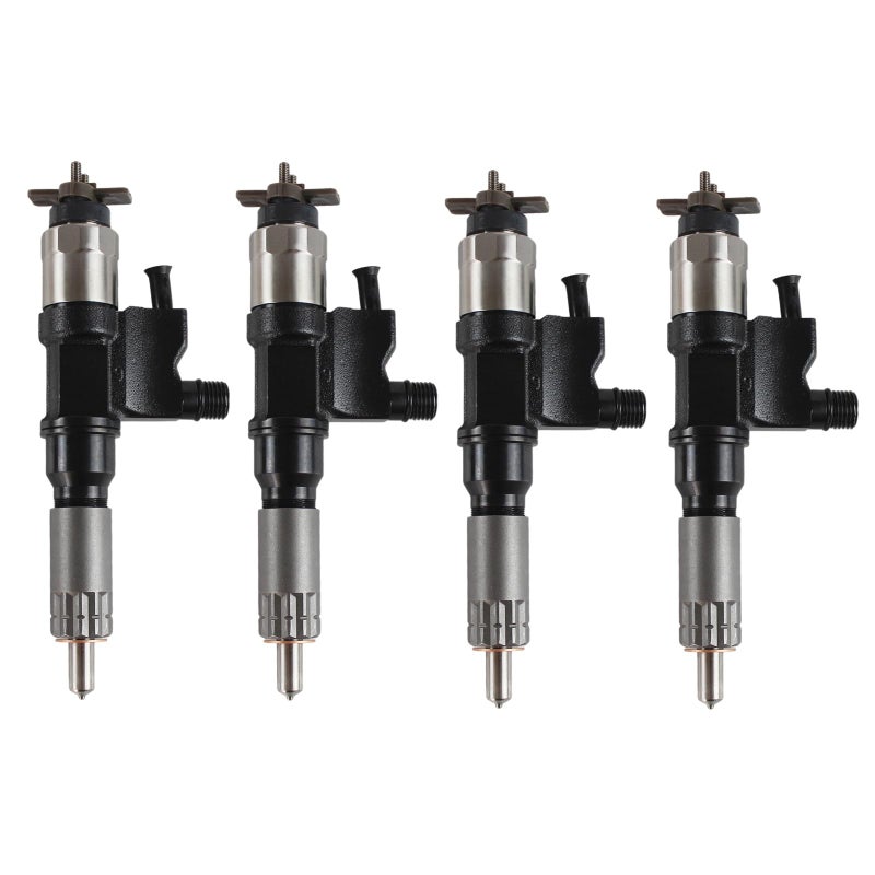 FIWARY Set of 4 Diesel Fuel Injectors 0950005471 for Isuzu NPR NPRHD 20012007 4HK1 Engine Direct Fit OE Replacement for 0950008901 - Image 2