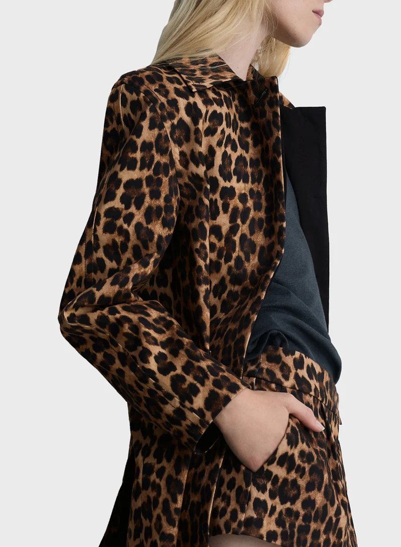 مانجو Leopard Straight Coat
