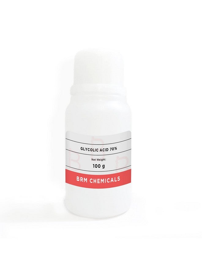 BRM CHEMICALS BRM Chemicals Glycolic Acid 70% - 500 Grams For Cleansers, Creams, Masks, Cosmetic Making & DIY Personal Care For Face, Hair, Skin & Body - Image 1