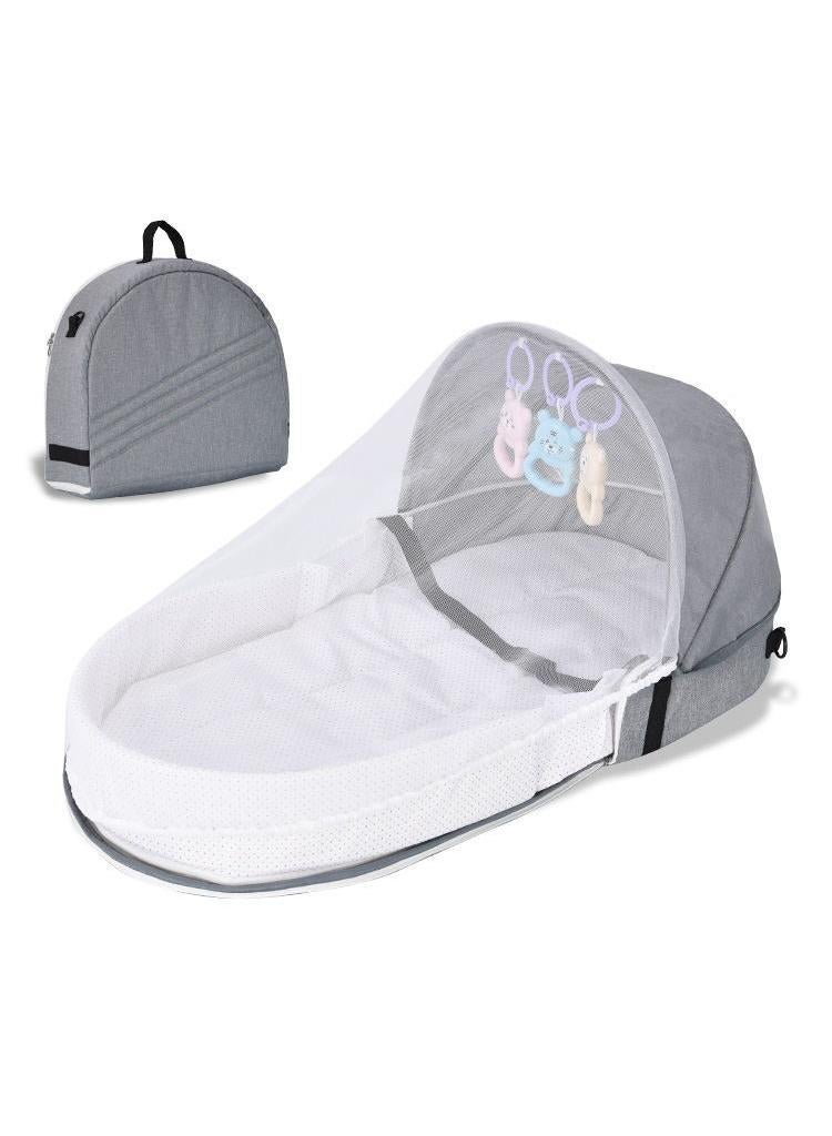 general Baby Bed Baby Nest Portable Travel Baby Cribs Toddler Multi-function Folding Bed Folding Chair - Image 1