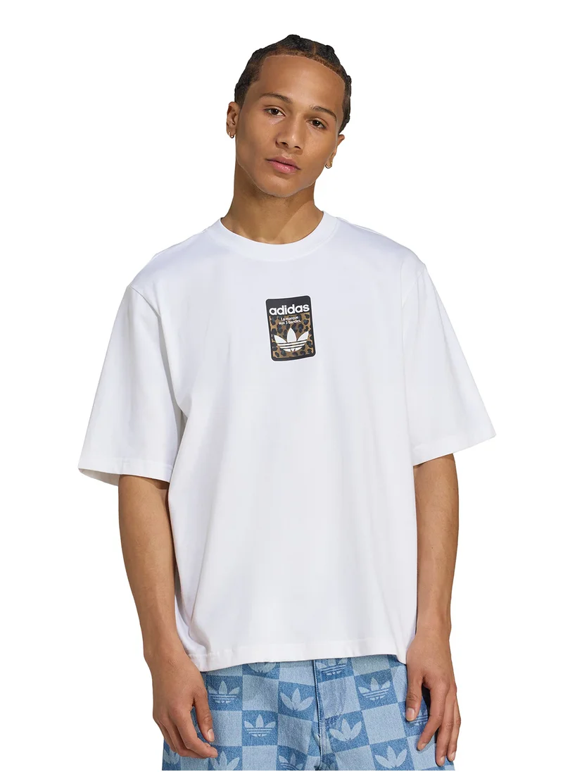 اديداس اوريجينالز Graphic Oversized T-Shirt
