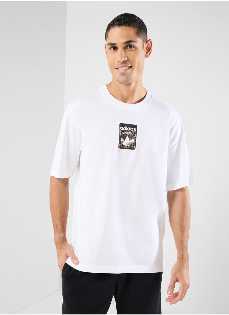 adidas Originals Graphic Oversized T-Shirt  - Image 1