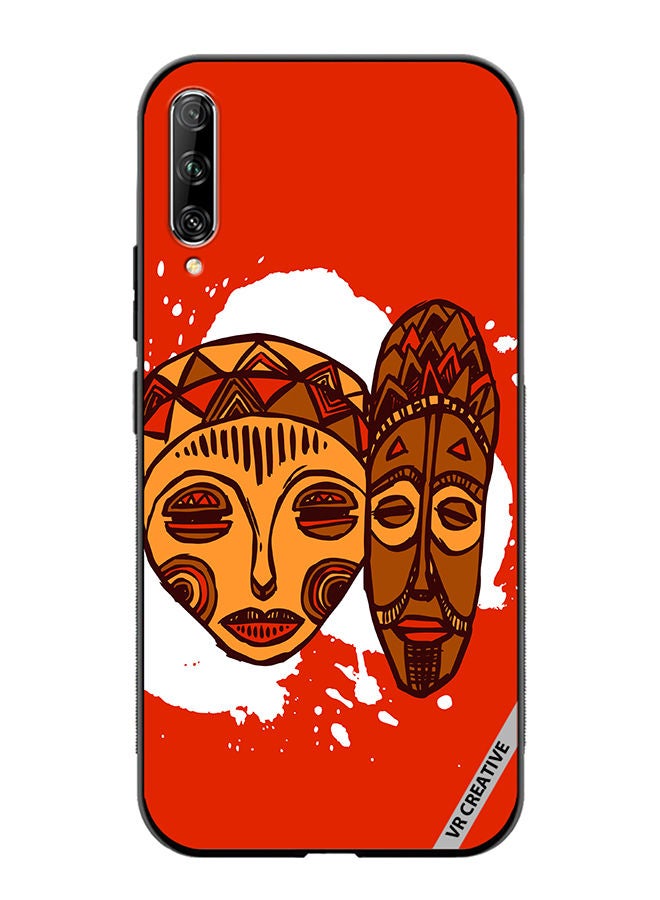 VR CREATIVE Protective Case Cover For Huawei Nova Y9S African Masks Design Multicolour - Image 1