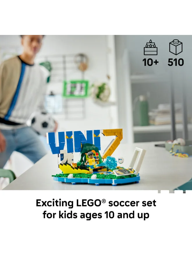 Lego Editions Vini Jr. – Football Highlights Set 43027 (Age 10+, 510 Pieces)