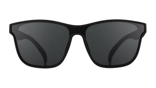 goodr The Future is Void Sunglasses Polarized Sunglasses, Medium Sized (VRG), Black Solid Frames with Black Non-Reflective Glare Reducing Lenses, UV400 Protection, No Slip, No Bounce - Image 3