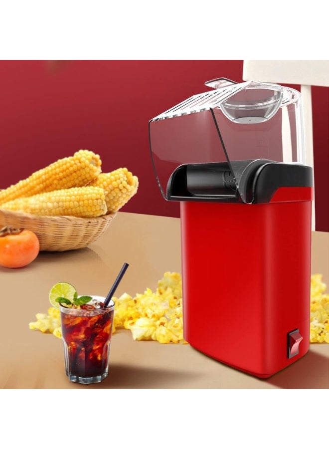 Electric Popcorn Maker Hot Oil Machine with Transparent Lid – Fast Popcorn Popper with Measuring Spoon, Home Kitchen Snack Maker for Quick & Easy Fresh Popcorn - Image 4