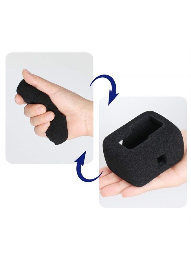 Windslayer Cover for GoPro Hero 11/10/ 9 Black, Windslayer Cover Housing Frame Case, Video Noise Reduction Accessory (2 Pack)