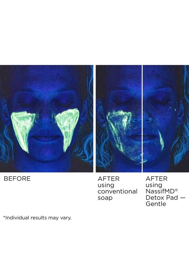 nassif md NassifMD Gentle Facial Detox Pads, Hyaluronic Acid, Facial Scrub Pads, Fruit Complex, Aloe Vera, Anti Aging Pads for Sensitive Skin, 60ct - Image 5