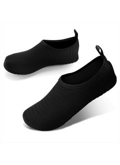 JOTO Water Shoes for Women Men Kids, Barefoot Quick-Dry Aqua Water Socks Slip-on Swim Beach Shoes for Cruise Ship Snorkeling Surfing Kayaking Beach Walking Yoga  - Image 1