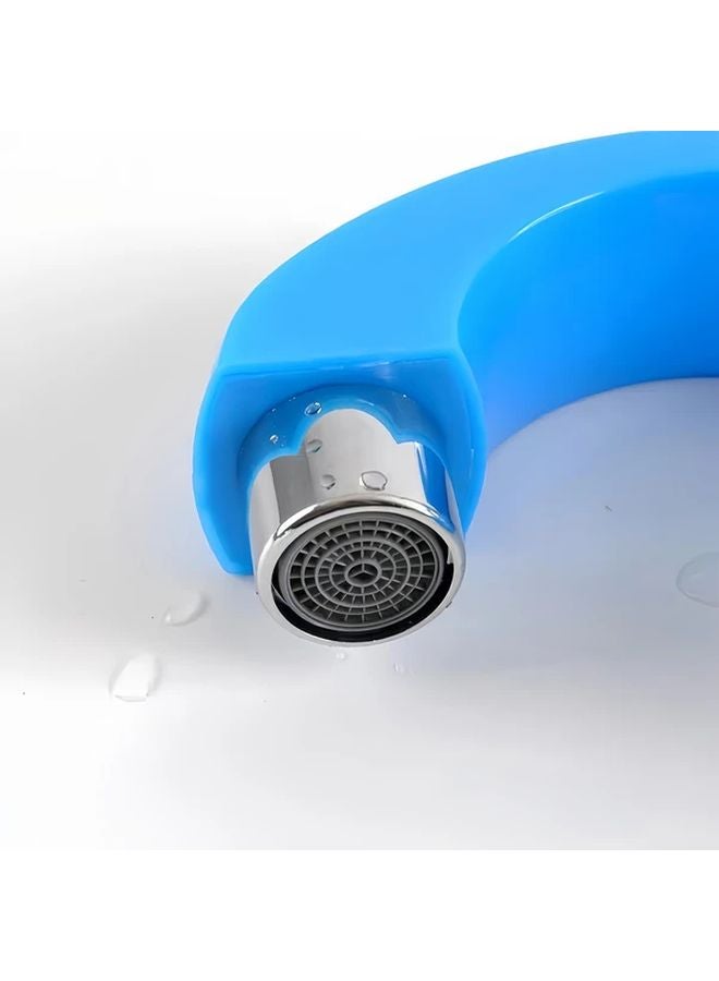 White Plastic Kitchen Sink Faucet Modern Bathroom Washbasin Tap Durable Classic - Image 5