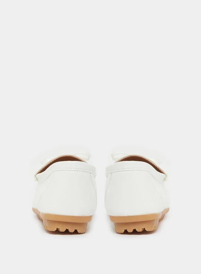 Styli Styli Bow Detail Slip One Shoes
