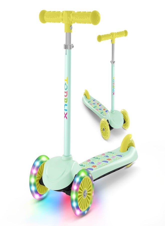 TONBUX Kids Scooter for 3-5, Toddler Scooter with 3 Light-Up Wheels - Image 1