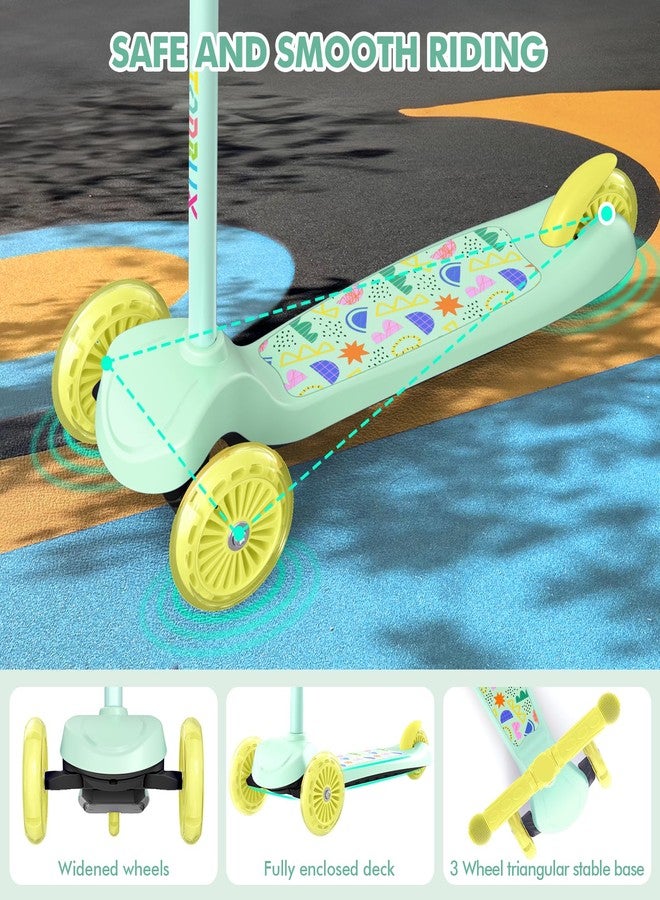 TONBUX Kids Scooter for 3-5, Toddler Scooter with 3 Light-Up Wheels - Image 5