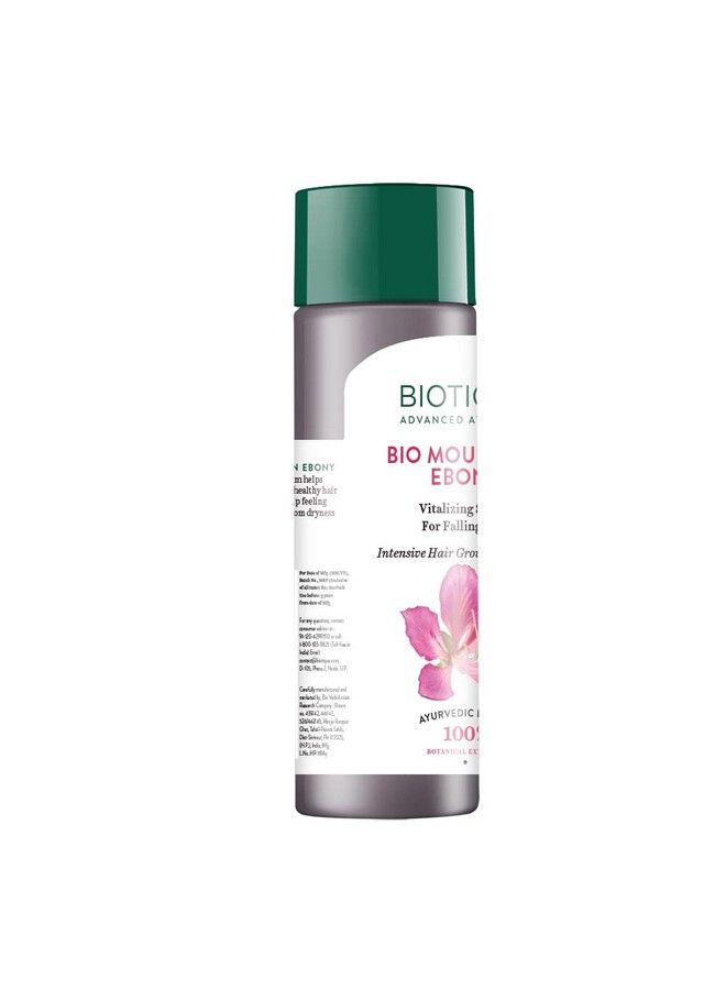 Biotique Bio Mountain Ebony Vitalizing Serum For Falling Hair Intensive Hair Growth Treatment 120Ml (Pack Of 2) - Image 3