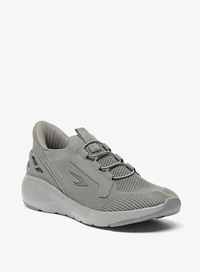 Dash Women Textured Sports Shoes with Lace-Up Closure